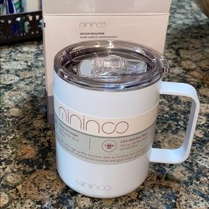 Stainless steel coffee cup